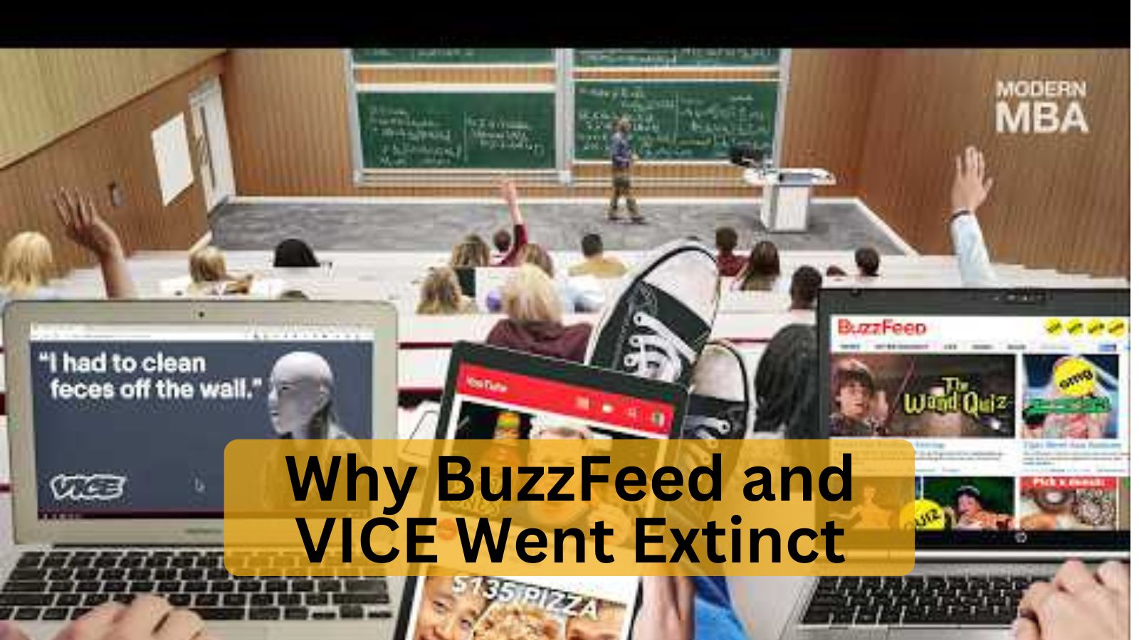Why BuzzFeed and VICE Went Extinct