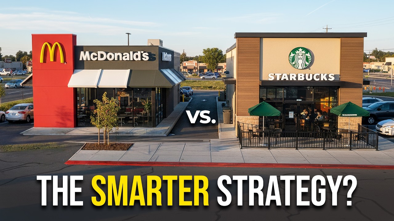 McDonalds owns their real estate. Why doesn’t Starbucks?