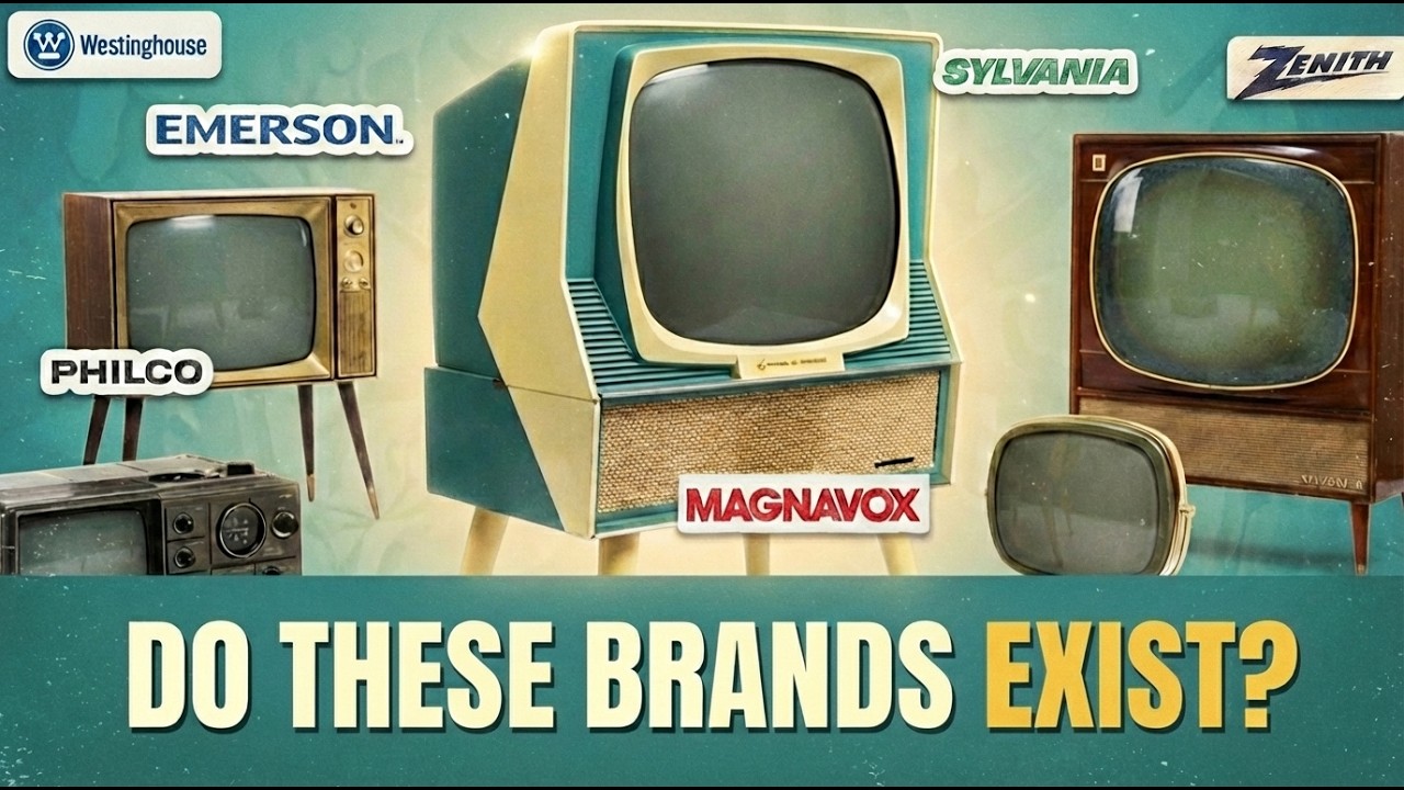 Old TV Brands Still Exist, But Don’t Matter