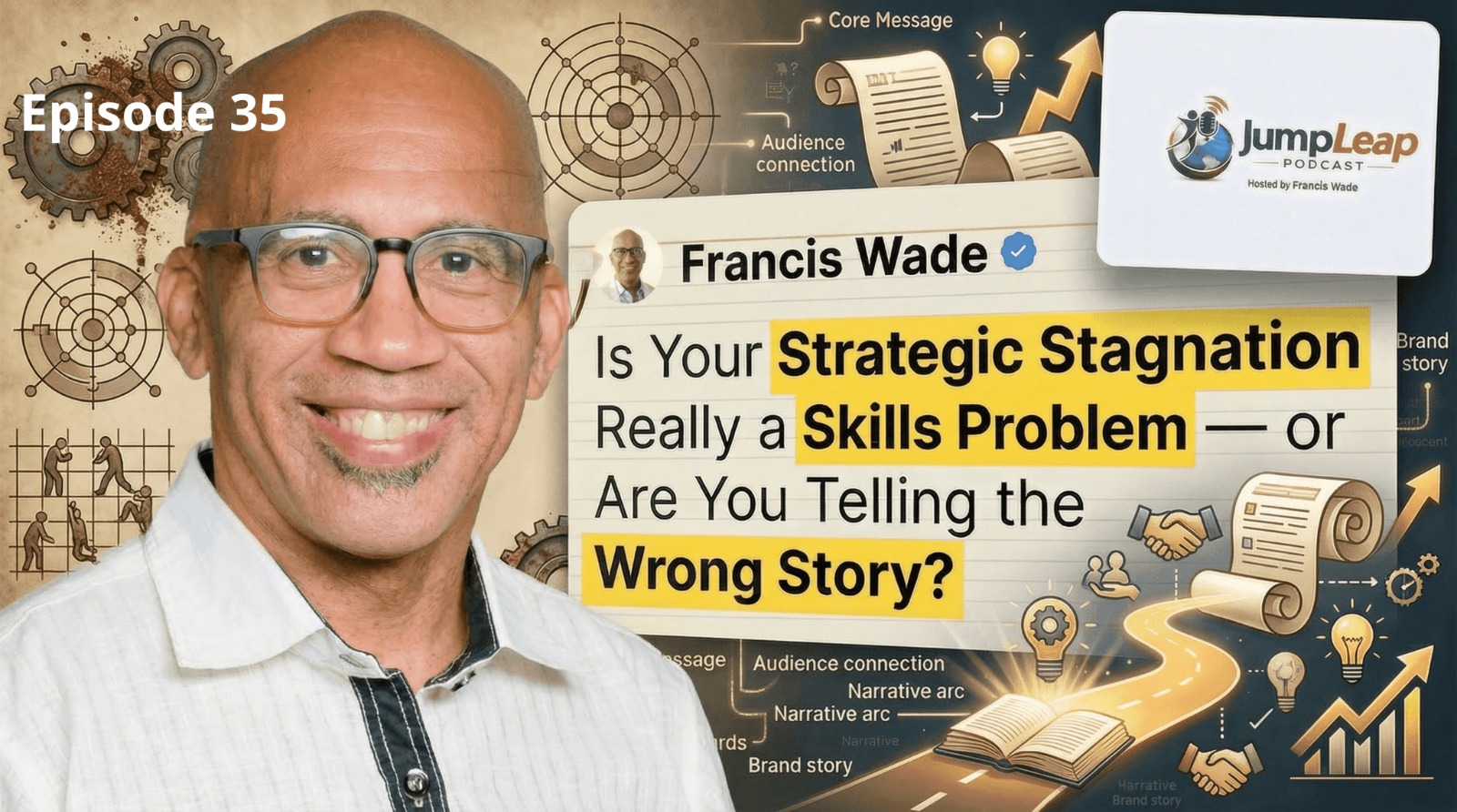 Ep 35 - Your Strategic Stagnation Isn't a Framework Problem—It's a Story Problem