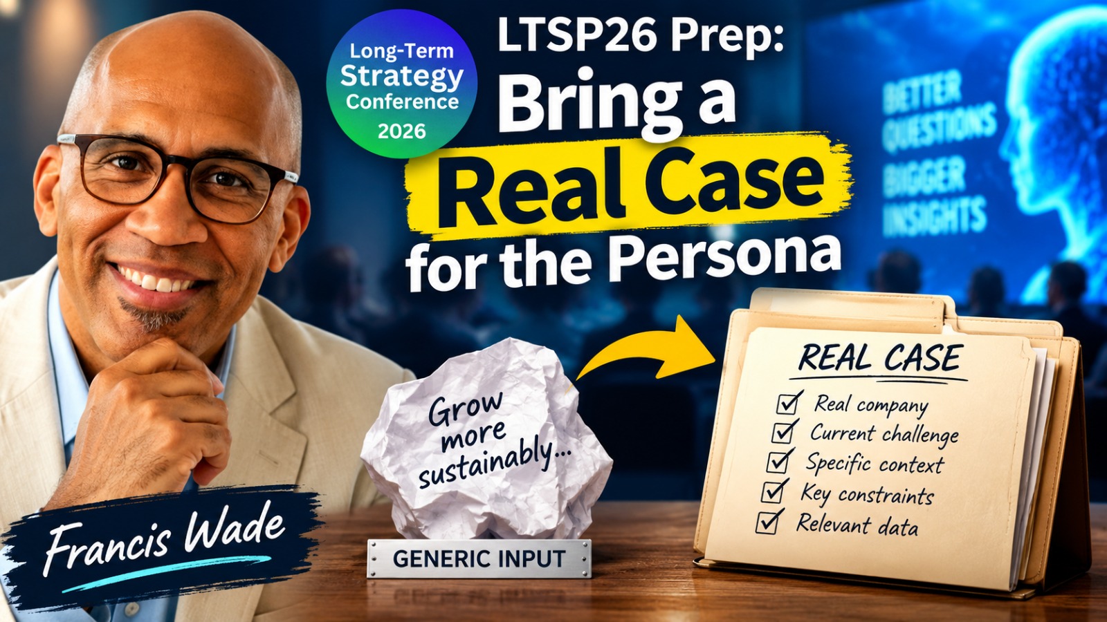 Bring a Real Case for the Persona