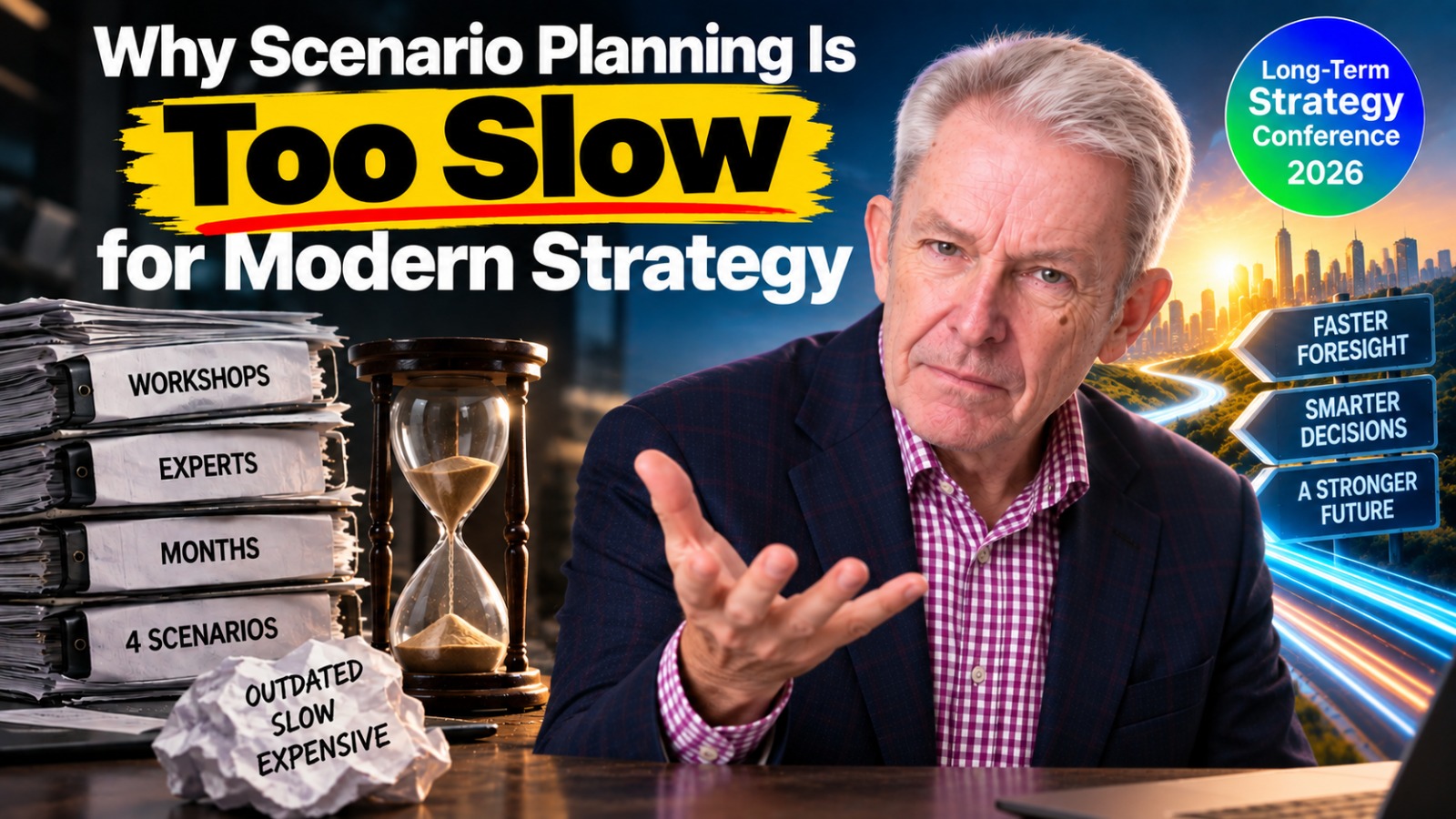 Why Scenario Planning Is Too Slow for Modern Strategy w/ Dr Mike Jackson